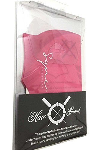 Sync Hair Guard & Ear Guard Headband - Wear Under Swimming Caps White