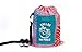 Chillbo Don POOLIO Pool Floats for Adults - Cool Patterns, Inflatable Sofa & Kids Hammock - Best Camping Gear for River Floats Hammock Chair & Raft for Beach (Pink Leaf)