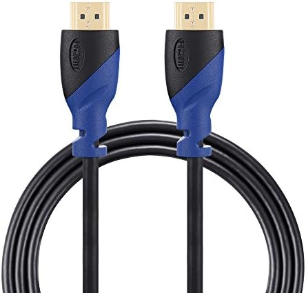COSUPA HDMI Cable 3.3 ft / 1 m Male to Male HDMI 2.0 Ready 30AWG Support 3D 4K Ethernet Audio Return Channel (ARC) for Xbox PS3 PS4 Blu-ray Player Apple TV