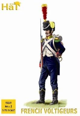 1/72 Napoleonic French Light Voltigeurs (56)