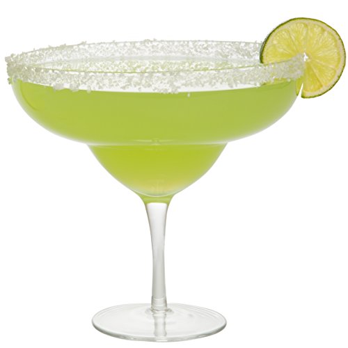 Oversized Extra Large Giant Margarita Glass 33oz (970ml) Fits About