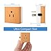 Smart Plug,BLIIFUU MINI Smart Outlet Compatible with Alexa Echo,Google Home,IFTTT for Voice Remote Control with Timing Function from Anywhere,No Hub Required(2Packs)