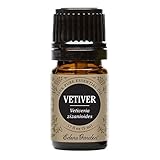 Vetiver 100% Pure Therapeutic Grade Essential Oil by Edens Garden- 5 ml
