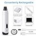 gelugee Pet Nail Grinder 2 Speed - Rechargeable Electric Pet Nail Trimmer Quiet Gentle Painless Paws Trimming & Smoothing for Small Medium Large Dogs Cats