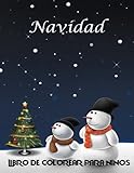 Image de Navidad Libro de colorear para ninos: Libro de hermoso colorido para los niños de 3 años. 101 páginas en un libro A4 de Papá Noel, muñecos de nie