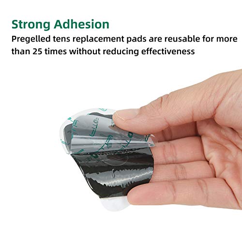 FITOP TENS Pads EMS Unit Snap Electrode 20 Pcs with Super Gel Pricepulse
