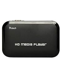 Buyee portátil Full HD 1080p Multi Media Player 3 Salidas HDMI, VGA, AV, 2 entradas tarjeta SD y lector USB para disco duro o Pen Drives, Digital auto play & loop play