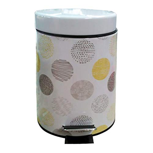 Amiko Trash bin, metal, Multicoloured, 3 L