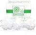 Lulu Essentials Premium Bath and Shower Loofah Poufs | 6 Pack | 60 Grams Each | Cleansing Sponge | Best Mesh Body Scrubbers for Exfoliating | Snow White Colour Boxed for Gifting