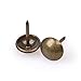 FUCAS Upholstery Tacks Furniture Nails Pins 150pcs (Antique Brass)