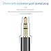 VIMVIP USB-C to 3.5mm Aux Cable, USB C to 3.5mm Male Headphone Audio Aux Adapter Type C to 3.5mm Car Aux Cord Compatible with Pad Pro 2018, Google Pixel 3/3XL/2/2XL, USB C Phone (1M)
