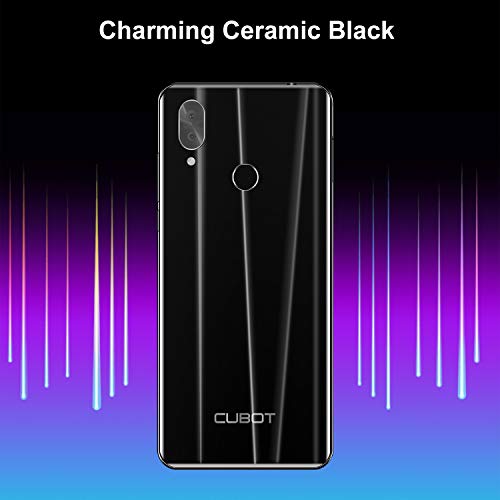 4G Unlocked Smartphone, Cubot X19, 5.93 inch FHD, Android 9.0, 4GB+64GB, Dual SIM, 4000mAh, 8MP+16MP, Face Unlock Finger Print (Black)