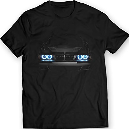 Bmw E39 M5 540 Headlights Glow S62 V8 Engine Angel Eyes Holiday Gift Birthday (L, Black)