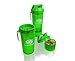 SLIM Bottle, 17 oz Shaker Cup, Neon Green