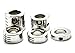 Hinged Ball Stretcher Weights, Surgical Steel Ball Weights and Ball Stretchers (10mm x 26mm - 4.3 Ounces)