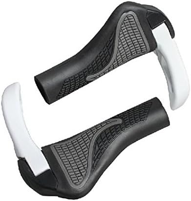 Bicycle Bike MTB Components Bar ends Handlebars Rubber Grips &amp; Aluminum Barend Handle bar Ergonomic Push On Soft Grips
