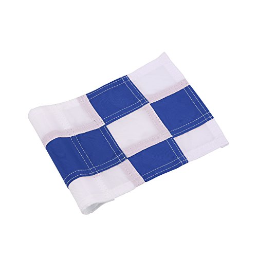 KONDAY Golf Flag,Practice Green Golf Flags, Solid Nylon and Checkered Traning Golf Putting Green Flags, Indoor Outdoor Backyard Garden Portable Golf Target flags