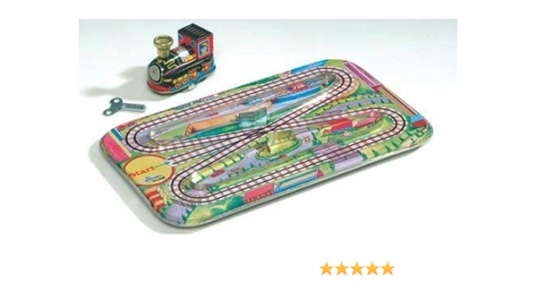 vintage wind up train set