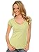 Kavio Junior Seashell Stitch V Neck Cap Sleeve Top