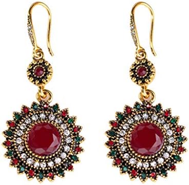 Clearance! Hot Sale! ❤ Bohemian Ear Studs Earrings for Women Black Ethnic Fashion Jewelry Earrings Under 5 Dollars Valentine's Day Gifts for Girlfriend 2019 New