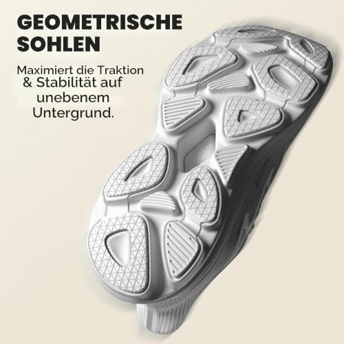 Damen Walking Schuhe Lauf Sneakers,Weiss,36.5