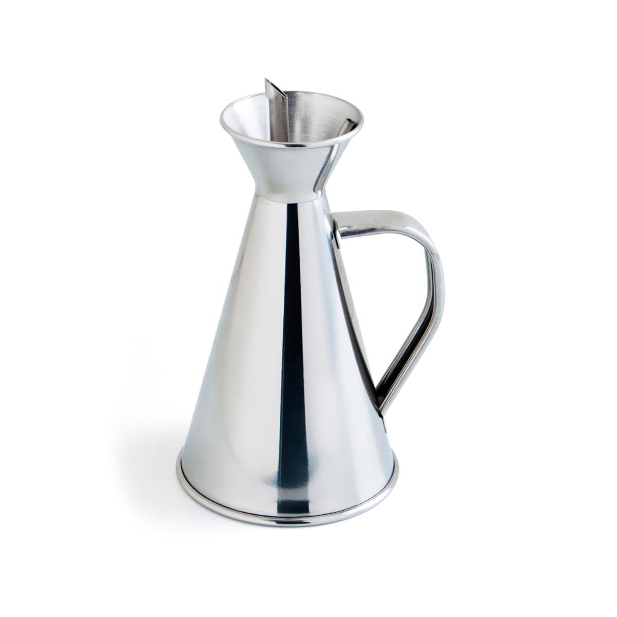Quid 7694001 Oil Drip INOX 25 cl Renova, Color Transparent, 10 x 10 x 20 cm