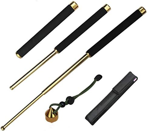 SJFK Three-Section Telescopic Pole with Broken Window and Rope for Outdoor Camping, Fishing, Automobile Camping, Self-Defense Pole, The Best Partner When Encountering Difficulties