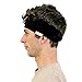 Kooshoo Black Headband For Men. Premium Sports And Chef Men's Headband That Wicks Sweat and Never Slips.