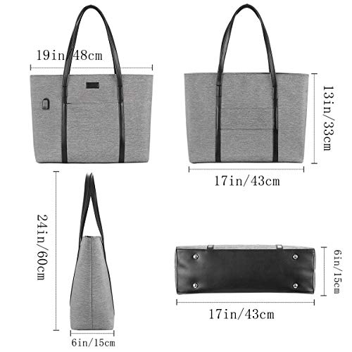 tote with many pockets