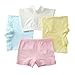 Jojobaby Baby Kids Girls' Cotton Lace Underwear Briefs 4-Pack Panties 2-4t S