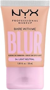 NYX Bare With Me Blur Tint Foundation Lt Neutral 30 ml Matte Finish view 1