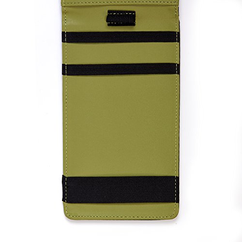 Magic Vosom Professional Golf Scorecard Holder Yardage Book Holder (black&green)