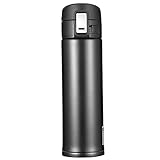 Newdora Double Vacuum Insulated Cup Water Bottle, 16 Oz Travel Mug Stainless Steel Coffee Mug BPA Free for Office Car Home Leisure - Canteen Water Bottle