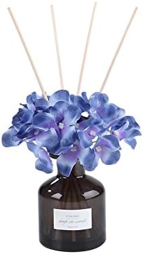 Diffuser Gift Set [Ecofriends] Handmade Natural Aromatherapy 100% Phthalate free Premium Perfum Fringe Diffuser Gift Set &amp; Kit (Blue-white musk)