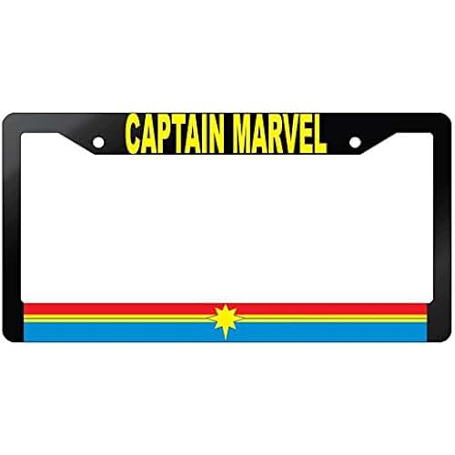 marvel license plates