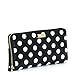 Kate Spade New York Carlisle Street Neda Patent Leather Continental Wallet (Black/Cream)