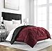 Sleep Restoration All Season King/Cal King Size Comforter,Reversible Burgundy/Black, Down Comforter Alternative,Hotel Quality Bedding Comforters From The Makers Of Beckham Hotel Collection Bed Pillows