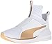 PUMA Women's Fierce White/Gold Cross-Trainer Shoe