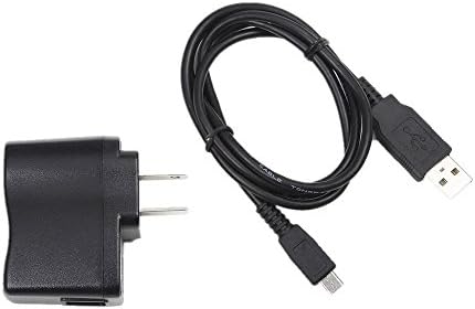 LUNLING Wall AC Battery Power Charger + USB Charger Data Cable For VTech Kidizoom Smartwatch DX (2nd Generation)