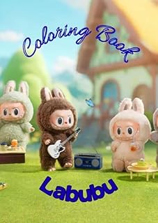 Livro Livro de Colorir: Monster Labubu