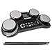 Alesis Compact Kit 4 | Portable Electronic Drum Kit with 70 Drum Sounds, Coaching Feature, Game Functions, Battery- or AC-Power and Drum Sticks Included primary