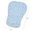 Topwon Baby Stroller/High Chair/Pushchair Breathable Cotton Cushion Liner Mat Pad Cover Protector (Blue)