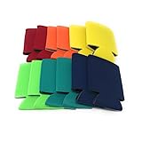 CSBD 12 Pack Multi Assorted Blank Beer Can Coolers