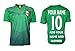 Mexico Soccer Jersey Flag Mexican Adult Training Custom Name and Number