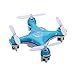 Yipa 3D Flip Mini RC Drone with LED Flash Light 29mm 2.4G 4CH 6 Axis Gyro CX-10 UFO Quadcopter Blue