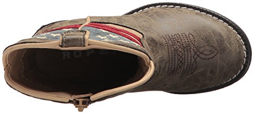 Roper Boys' Patriot, Brown, 6 M US Toddler