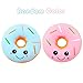 Bagvhandbagro Jumbo Donut Squishy, 10 Inch Giant Cute Simulation Donut Squishies Cream Scented Slow Rising Squeeze Toy Stress Relief Toys for Kids Collection Gift, Large Decorative Props
