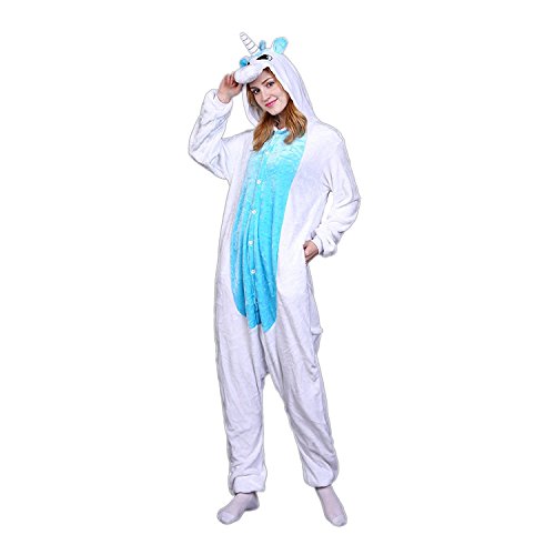 Unisex animal design sweet 3d unicorn pajamas nightwear cosplay c…