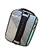 Arctic Zone 3-in-1 Bento Lunch Bag Durable Lunch Box with Drink Cooler Compartment Detachable Shoulder Strap and 2 Reusable Ice Pack, Gray