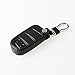 9 Moon Leather Car Key Chain Key Case For Dodge Journey 2012 2013 2014-Black With Red Line